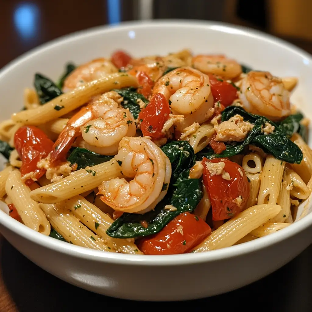nadaworking99 32937 Shrimp Tomato Spinach Pasta in Garlic But a069ed0b 1c52 435e 9303 64362cc644f2 0