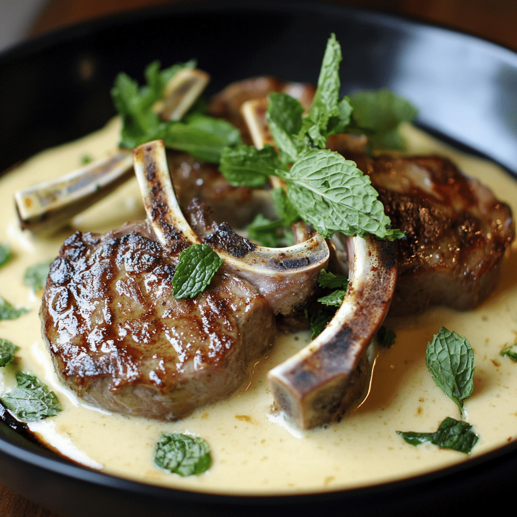 nadaworking99 32937 Creamy Lamb Chops with Mint cref httpss 5a00ff90 e446 480a 836f 9c47b2641e9d 3