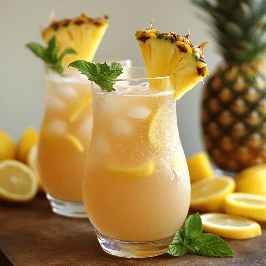 Refreshing Tropical Pineapple Lemonade Punch: The Ultimate Summer Sipper 1 nadaworking99 32937 Refreshing Tropical Pineapple Lemonade Pu f33d8531 b7f3 48f8 88c1 836c11bd62d3 1