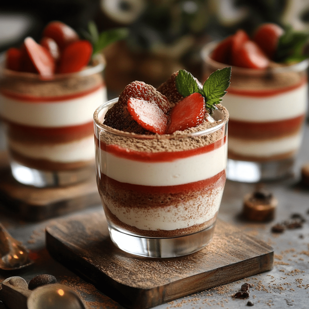 Irresistible Strawberry Tiramisu in a Jar: A Summery Twist on an Italian Classic 2 nadaworking99 32937 Verfhrerisches Erdbeer Tiramisu im Glas 6f5c86b0 416d 42d0 b96f f7046d9785c4 2
