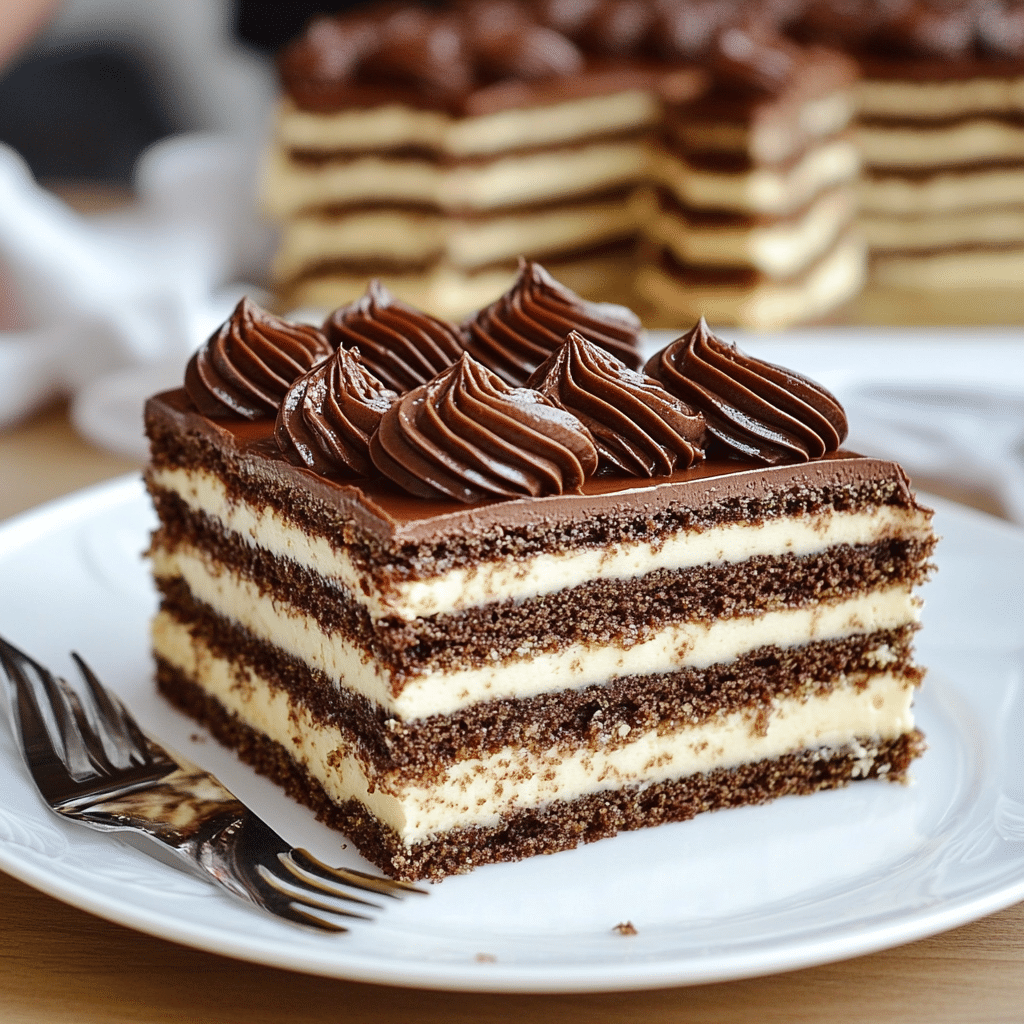 louimediateam Chocolate Custard Layered Cake cref httpss.mj fdf0ca77 7194 4255 b490 5707ba443175 0