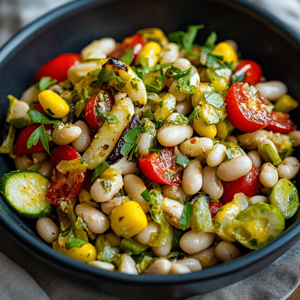louimediateam White bean salad with summer vegetables cref 154fc7ab 80ed 4663 91e6 1c93c31e6750 1