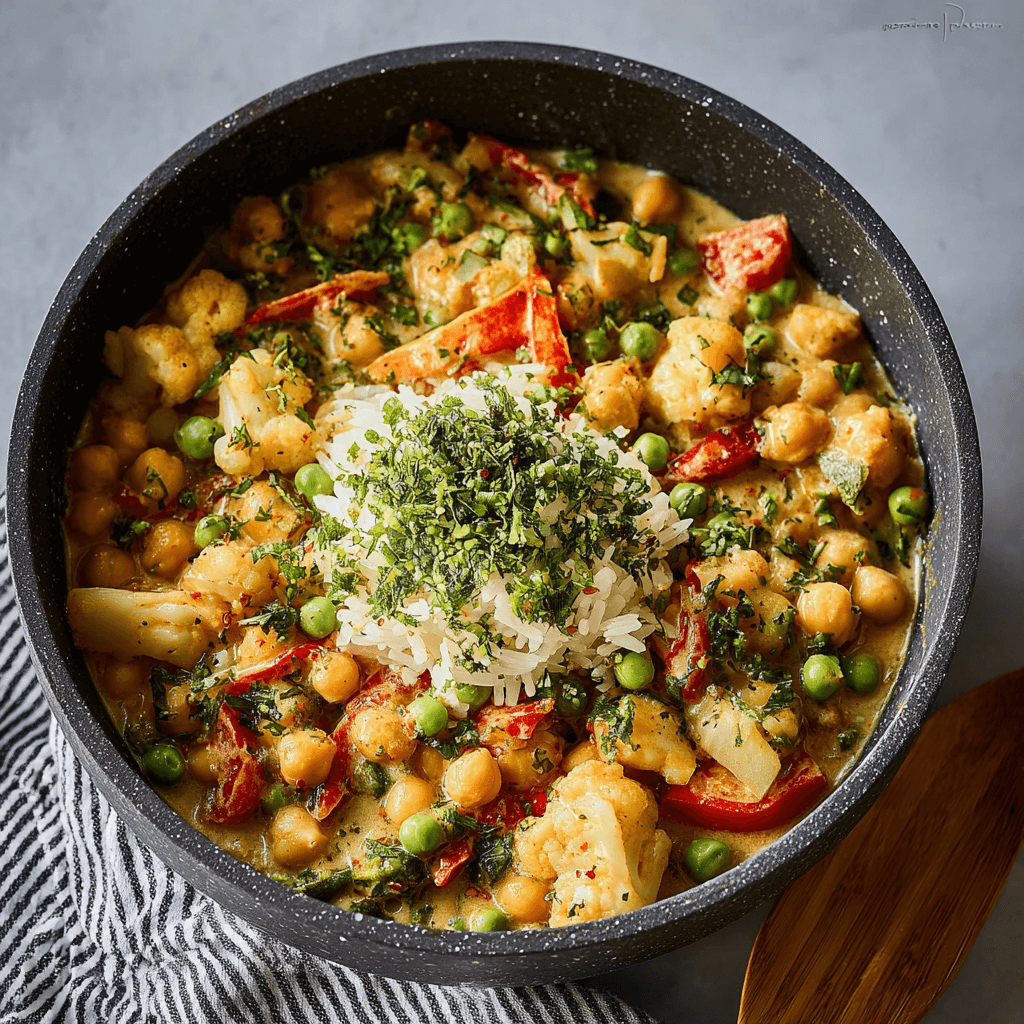Chickpea and Vegetable Coconut Curry: A Comforting, Flavorful, and Nutritious Plant-Based Meal 1 louimediateam httpss.mj .runZT2D37qRTxA Close up Shot Front vi 1da23eac 9eaa 4345 85ad b6ea794377e9 1 1