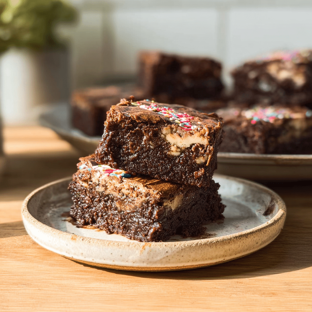 louimediateam httpss.mj .runoozcqRU69j8 Brownie Birthday Cake 3e328df8 fe32 4e8f 93c6 1d1ad54f168e 0