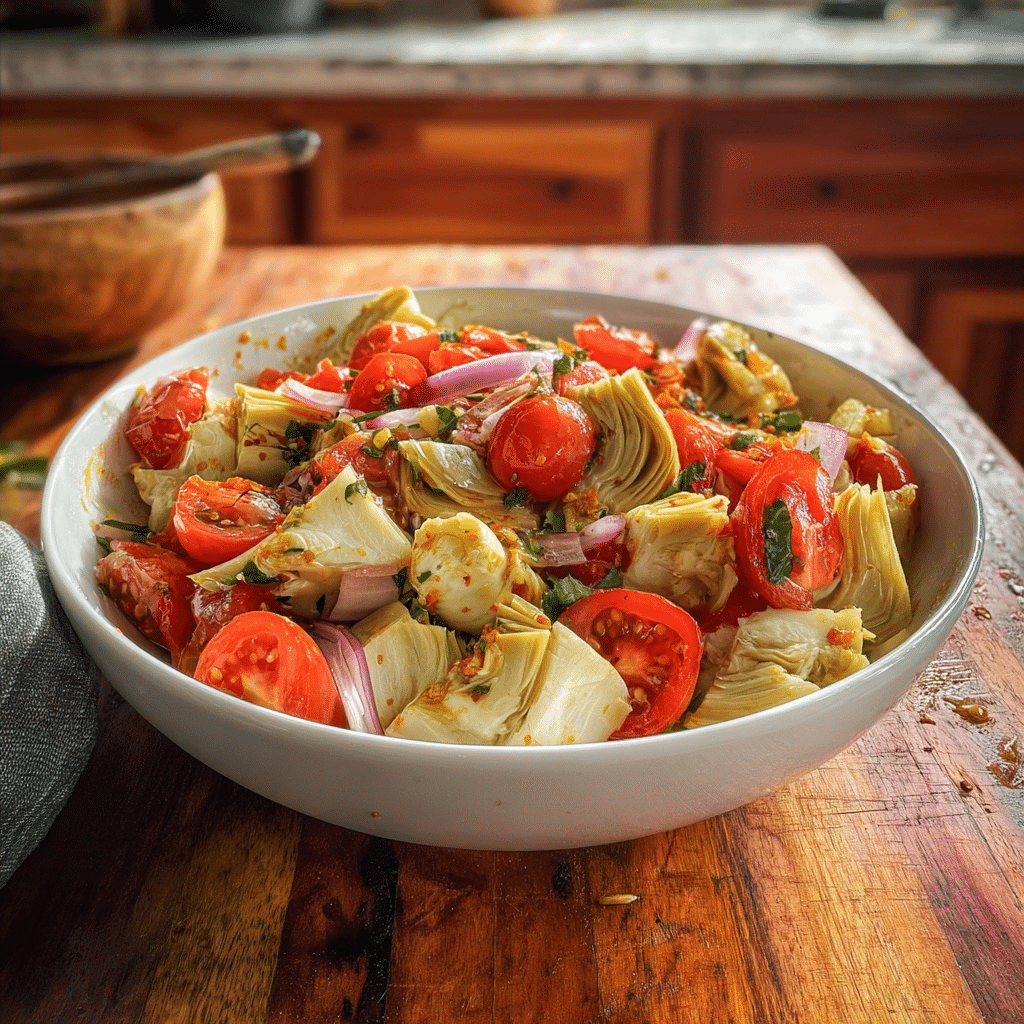 Tuscan Artichoke Tomato Salad: A Fresh Burst of Mediterranean Flavor 2 louimediateam httpss.mj .runp6zAIxft1R4 Tuscan Artichoke Tomat 27be1d62 faf6 4ac5 9d5c 16166882b42b 0