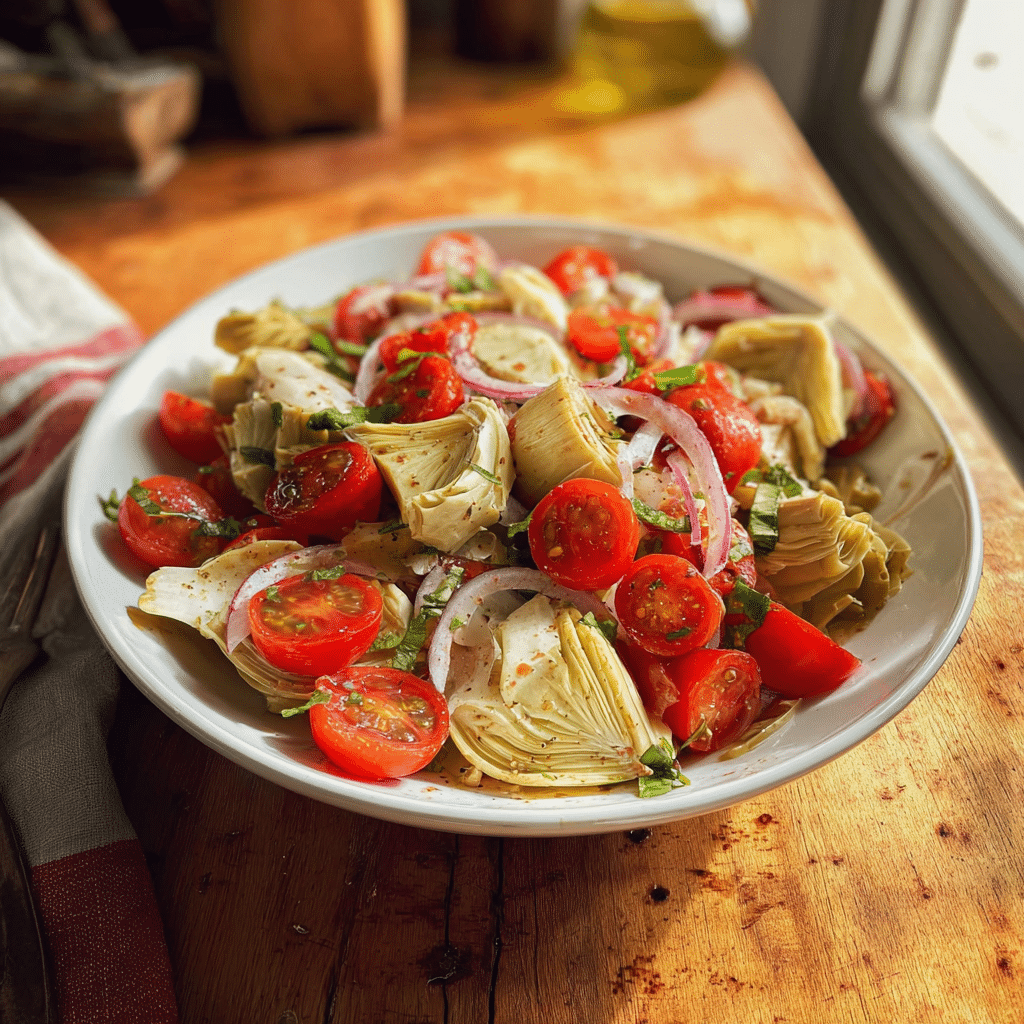 Tuscan Artichoke Tomato Salad: A Fresh Burst of Mediterranean Flavor 1 louimediateam httpss.mj .runp6zAIxft1R4 Tuscan Artichoke Tomat 27be1d62 faf6 4ac5 9d5c 16166882b42b 3