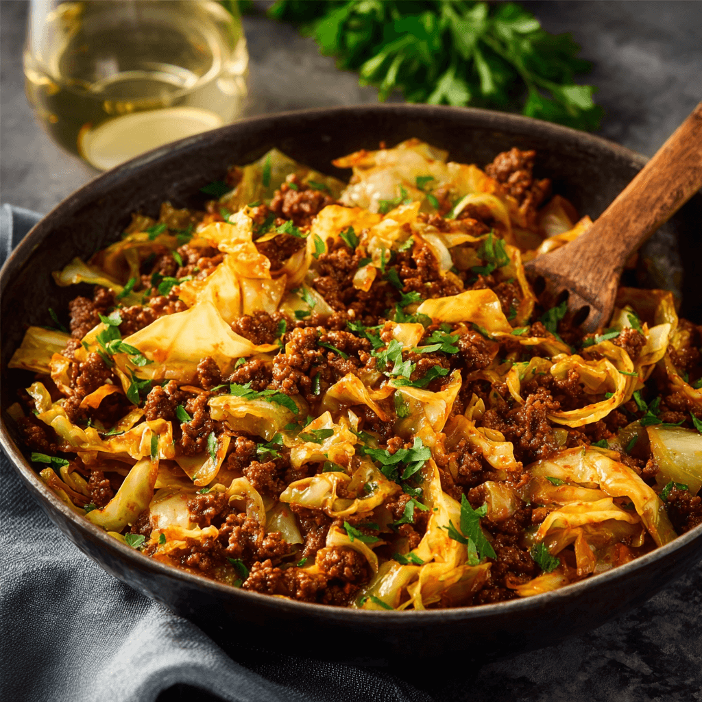Ground Beef and Cabbage: A Hearty, Simple, and Flavorful Dish 1 louimediateam httpss.mj .run3Mp5j00FdJk front view EMOTIOND G d5cb4d3e 1bf9 4cb9 ac60 0a5a7fee3210 0 1