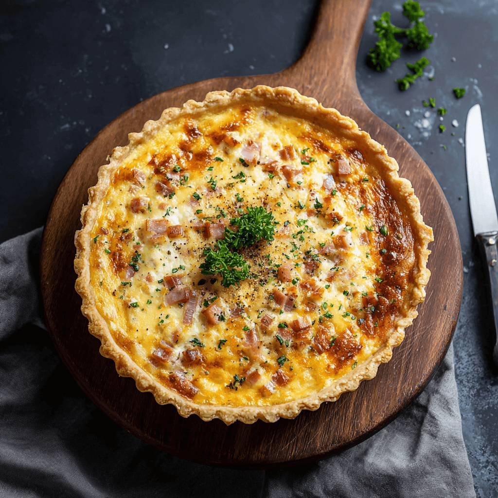 Deliciously Simple Ham Quiche: A Classic Dish Made Easy 1 louimediateam httpss.mj .runobhSb4ZEius front view front view a9a5bad5 729c 4893 8ace 64c81e084372 0 1