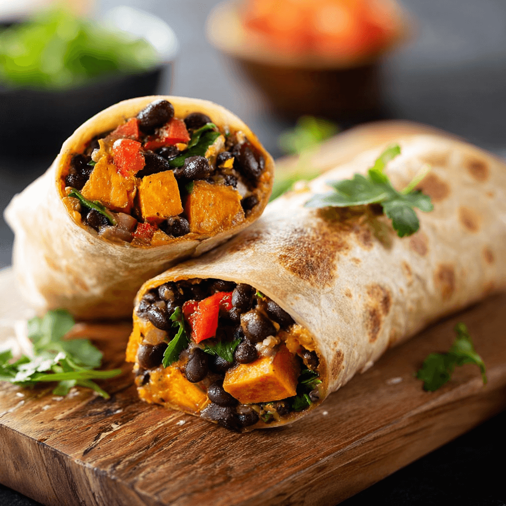 Black Bean and Sweet Potato Burritos: A Wholesome, Flavor-Packed Meal 2 louimediateam httpss.mj .runOEoNvOyRNqc front view EMOTIONDBl 06c885db 70fd 4150 ac27 c53ea8a36e99 2 1